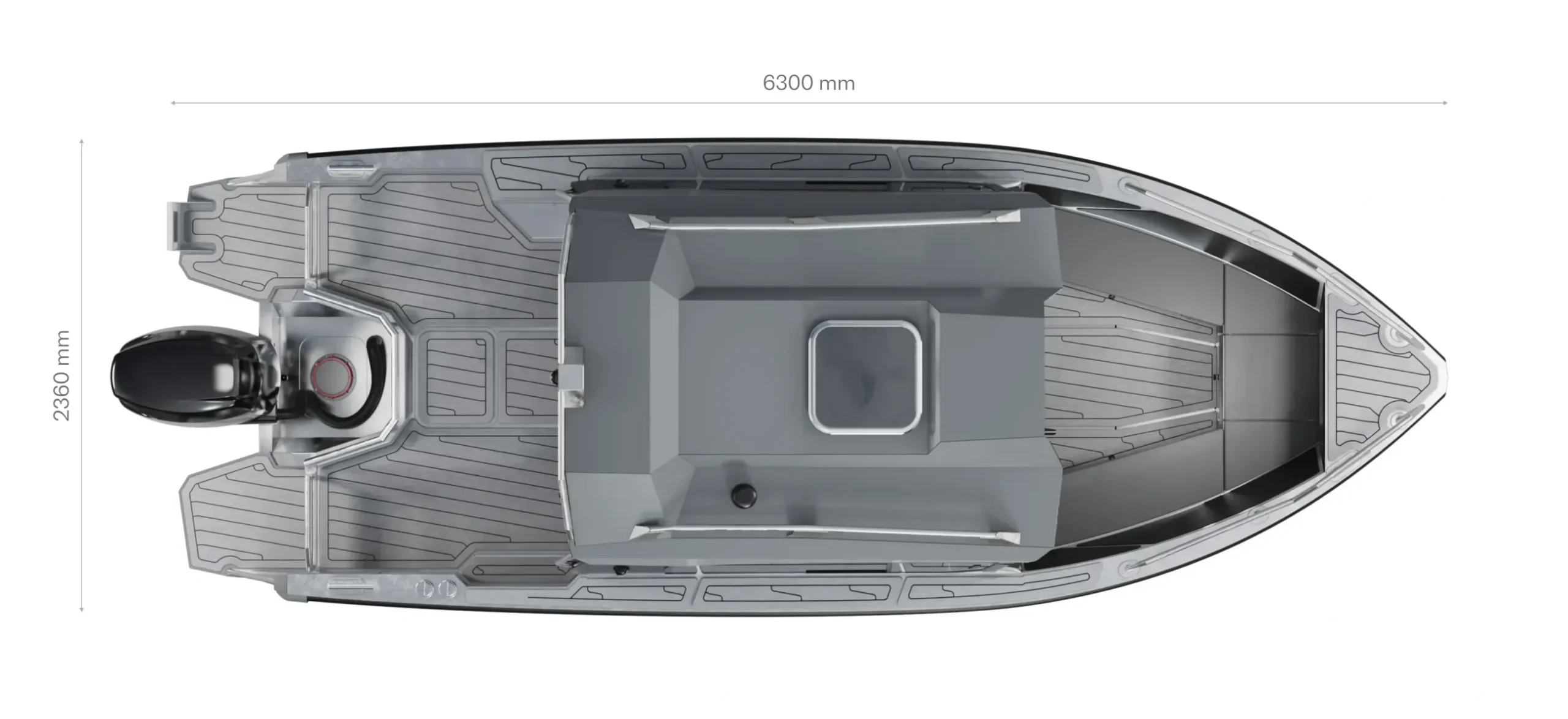 LandX X2 Boat Dimensions