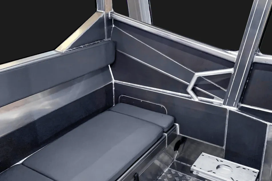 LandX X10 Inside Seating