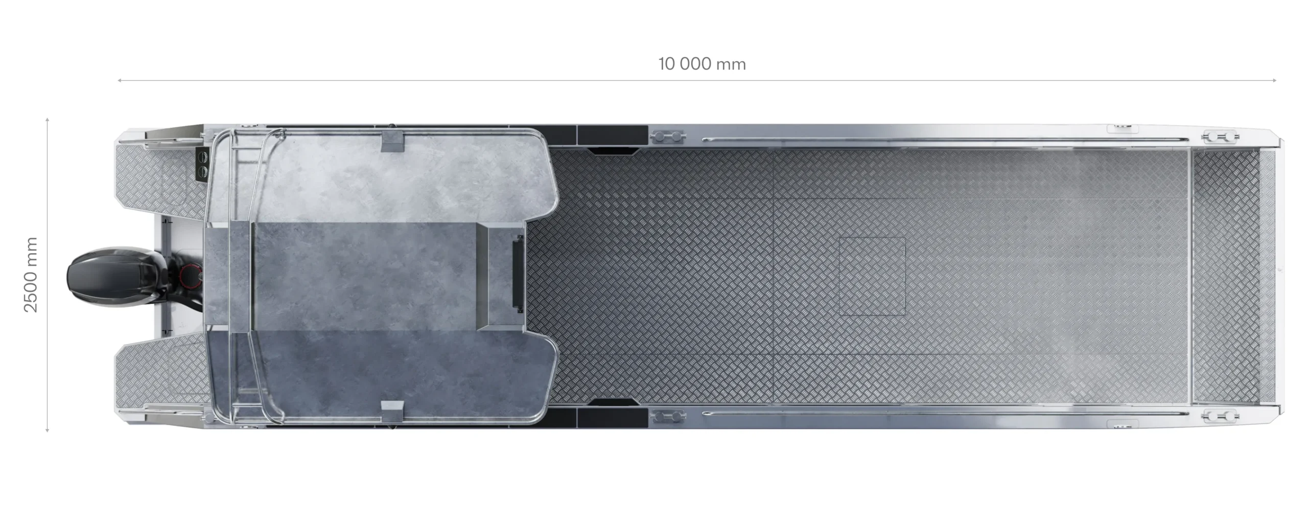 LandX X10 Boat Dimensions